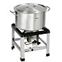 Kookpan Bartscher,  30L, 43Øcmx32,5cm(h), ook inductie, incl deksel 