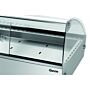 Opzetvitrine Bartscher, Droog verwarmd, R6 6 x 1/3 GN, 42(D) x 114(B) x 34(H), V230/800W