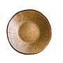 Q Authentic Stone Brown bord 16 cm, doos van 8 stuks