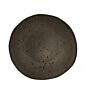 Q Authentic Stone Black bord 21 cm, doos van 6 stuks