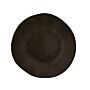 Q Authentic Stone Black bord 28,5 cm, doos van 6 stuks