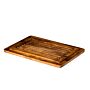 Houten brood plank 48x32x2 cm, doos van 2 stuks