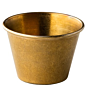 RVS Ramekin goud Ø6,2 cm 80 ml, doos van 12 stuks