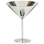 RVS martini glas hoge voet 520 ml, doos van 1 stuks