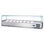 Opzetkoelvitrine Nordcap 69L, 8x1/3GN, 180(B) X 23(H) X 40(D), 230V/112W