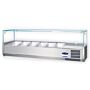 Opzetkoelvitrine Nordcap 44L, 7x1/4GN, 150(B) X 23(H) X 34(D), 230V/112W