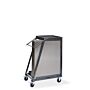 Trolley voor invouwbare werktafels, H 113 cm - L 88 cm - B 65 cm