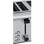 Saro broodtoaster(2x2) 4 sneden met timer, 1700W