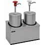 Sausdispenser Saro,  2x2,25L, 29(b)x33,5(h)x14,5(d)cm