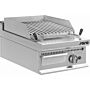 Lavasteengrill Saro gas, RVS, PO, tafelmodel, 40(b)x27(h)x70(d), 8kW