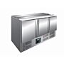 Saladette Saro, RVS, 4x1/1GN, 137(b)x85(h)x70(d), 230V/230W