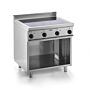 Saro Inductie fornuis met open onderstel model E7/CUI4BAL, 80(B)x70(D)x85(H)cm, 400V/14000W