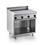 Saro Inductie fornuis met open onderstel model E7/CUI4BAL, 80(B)x70(D)x85(H)cm, 400V/14000W