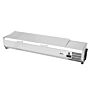 Hendi Opzetkoelvitrine GN 1/3, RVS, 39,5(b)x120,5(d)x29(h)cm, 4x GN 1/3, 233948