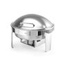 Hendi Chafing dish rond satin finish, RVS, 42(b)x46,5(d)x32(h)cm, 470282