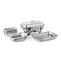 Hendi Chafing Dish Set, RVS;RVS, 38,5(b)x58,5(d)x31,5(h)cm, 471050