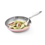 Hendi Koekenpan, Aluminium;RVS, Koper, 24øx5(h)cm, 607060