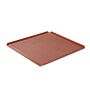 Hendi Tray geperforeerd GN 2/3 - met 4 randen, Aluminium, Rood, 32,5(b)x35,4(d)x1(h)cm, 808412