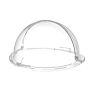 Hendi Roltop kap voor broodmand rond, Polycarbonaat, Transparant, 40,5øx23(h)cm, 426289