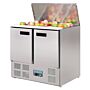 Saladette Polar, RVS, 2x1/1GN+3x1/6GN, 90(b)x89(h)x70(d), 230V/200W