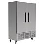 Koelkast Polar, Slimline RVS koeling, 960L, 134(b)x201(h)x71(d), 230V/800W