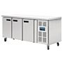 Koelwerkbank Polar, patisserie, 3 deuren, 202(b)x86(h)x80(d), 230V/350W