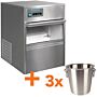 IJsblokjesmachine Polar, 20KG/24H, kegel hol, 230V/200W
