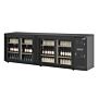 Polar bardisplay met 4 schuifdeuren, 254(b)x87(h)x51(d), 230/320W