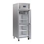 Polar G-serie Gastro 1-deurs koeling met gedeelde deur 600L, 201(h) x 68(b) x 80(d)cm, 230V