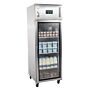 Polar G-serie Gastro 1-deurs koeling met glazen deur 600L, 201(h) x 68(b) x 80(d)cm, 230V/300W