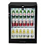Polar G-serie barkoeling met klapdeur zwart 138L, 90(h) x 60(b) x 52(d)cm, 230V/180W