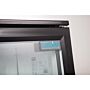 Polar G-serie laag model gekoelde bardisplay met klapdeur zwart 128L, 85(h) x 60(b) x 52(d)cm, 230V/180