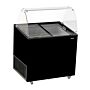 SCHEPIJSVITRINE CORSICA ZWART 6X5 LTR