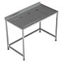 WERKTAFEL MET GEÏNTEGREERDE LEKBAK 1200X650