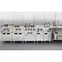 Buffalo 600-Serie Geribbeld Elektrische Bakplaat 400 Mm