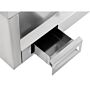 Buffalo 600-Serie Elektrische Bakplaat Met Twee Zones, 600mm