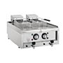 Buffalo 600-Serie Elektrische Friteuse Met Dubbele Tank, 2 x 8 Liter