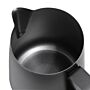 Olympia zwarte anti-kleef melkopschuimkan 900ml