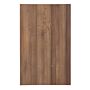 Bolero voorgeboord rechthoekig tafelblad Rustic Oak 1100x700mm