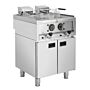 Buffalo 600 Serie Vrijstaande Elektrische Friteuse Met Dubbele Tank 2X 8Ltr