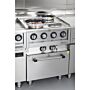 Buffalo 600 Serie 4 Plaat Elektrische Convectie Oven