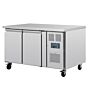 Polar U-serie 2-deurs counter met euronorm opslag 427L