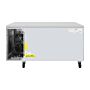 Polar U-serie 2-deurs counter met euronorm opslag 427L