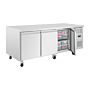 Polar U-serie 3-deurs counter met euronorm opslag 634L