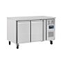 Polar U-Serie Dubbeldeurs Counter Koelkast 282Ltr
