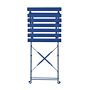 Bolero Perth Pavement Style Klapstoelen Donker Marineblauw (Pak Van 2)