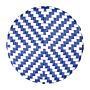 Bolero Parijse Stijl PE Rattan Barkrukken Blauw (2 Pack)
