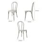 Bolero Soho Bentwood Stijl Harsstoelen Limewash (4 Stuks)