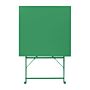 Bolero Perth bosgroene trottoirstijl vierkante tafel 600 mm