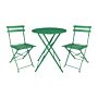 Bolero Perth Bosgroene Stijl Stalen Inklapbare Stoelen (2stuks)